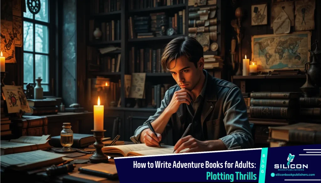 How to Write Adventure Books for Adults_ Plotting Thrills - siliconbookpublishers.com