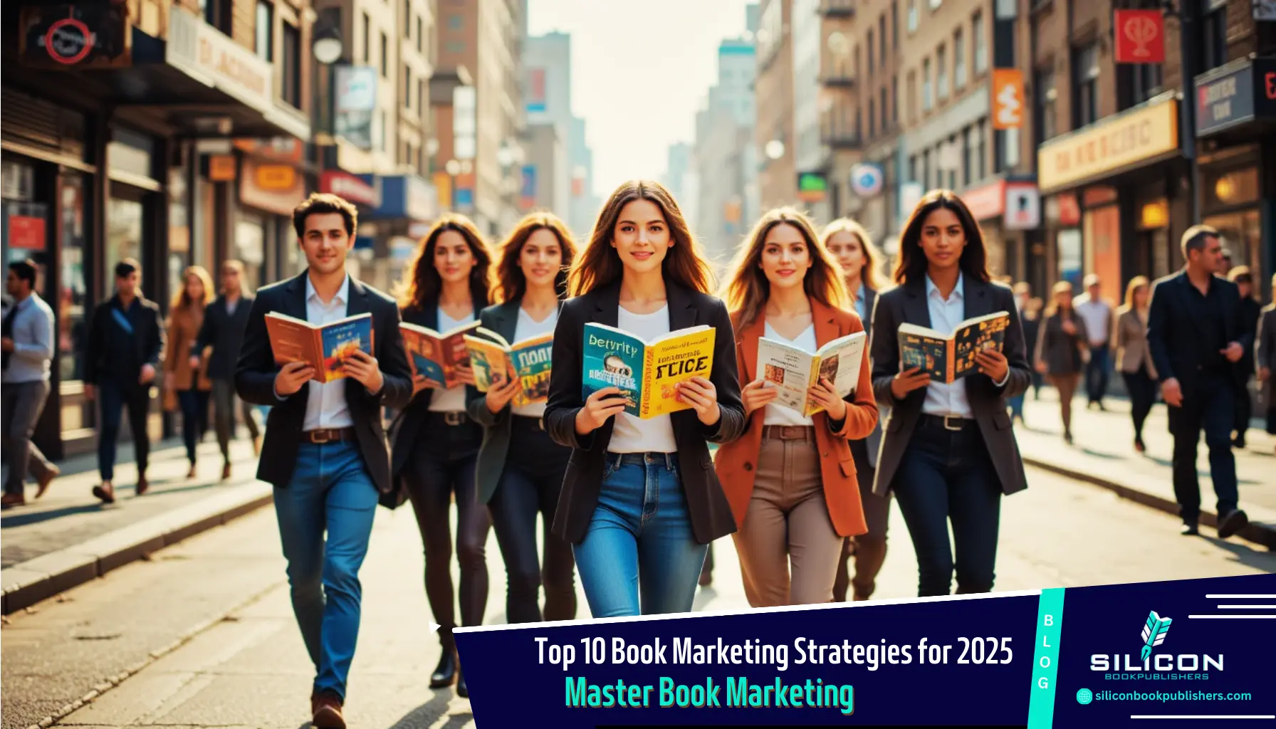Top 10 Book Marketing Strategies for 2025 - Siliconbookpublishers.com