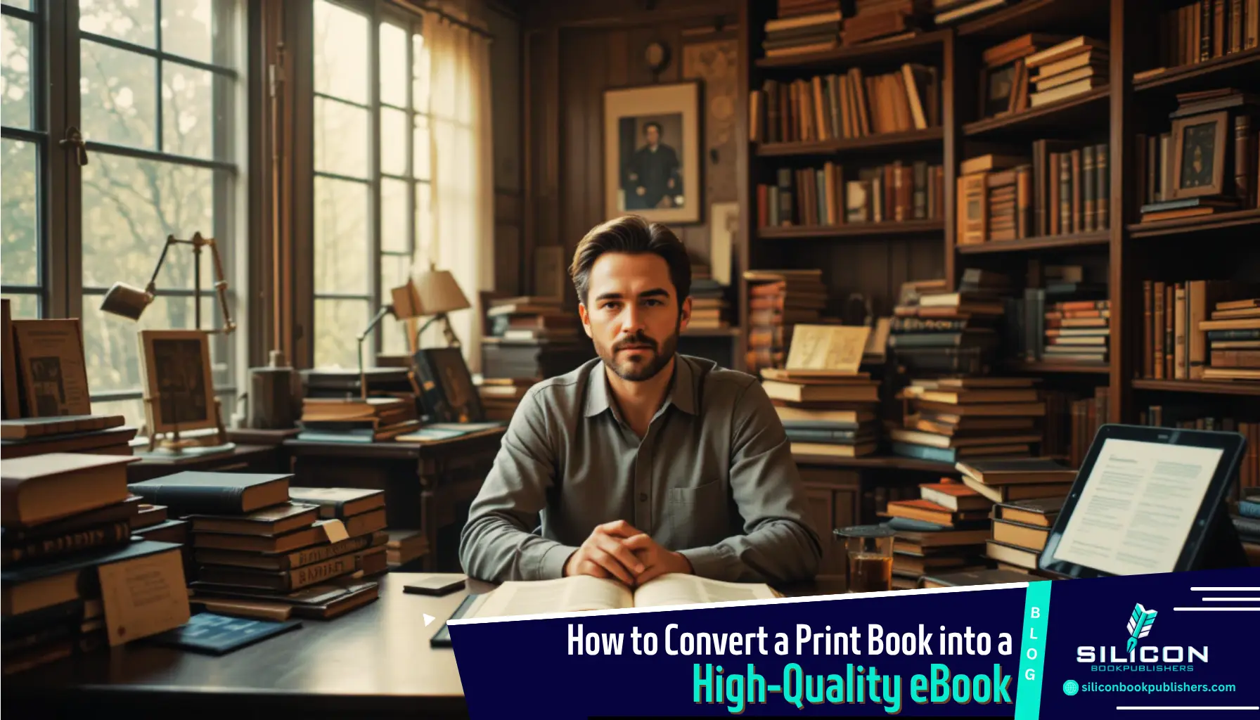 How to Convert a Print Book into a High-Quality eBook - siliconbookpublishers.com